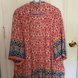 Christopher Banks kimono style ruana like new